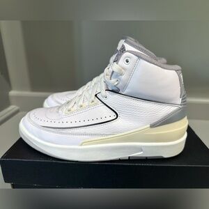 Used Air Jordan 2 Retro “White Cement” Size 5Y